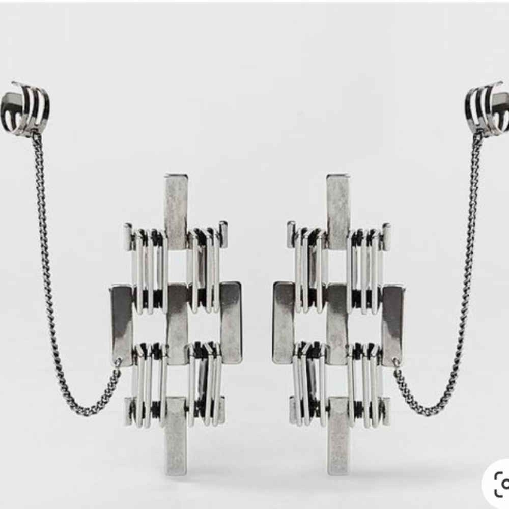 Memphis Earrings Silver